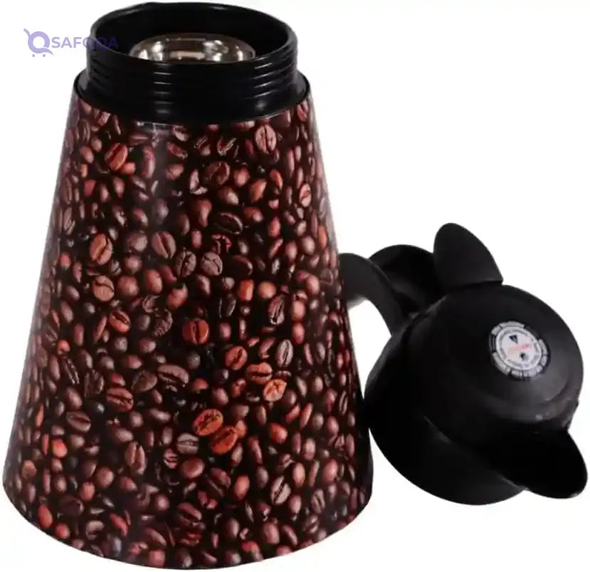 Herevin Conical Vacuum Flask – 1.2L Stainless Steel, - Safqqa