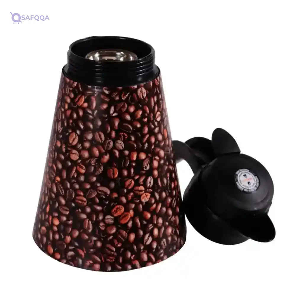 Herevin Conical Vacuum Flask – 1.2L Stainless Steel, - Safqqa
