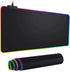 Tkoofn RGB Large Mouse Pad 800x300x3 mm, Colorful LED Light Keyboard Mat Game Playing Mouse Pad, Extended Large Desk Pad for PC Laptop 800 x 300 mm - Safqqa