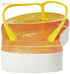 Confortavel womens Flip Flop Slipper Flip-Flop- Orange & Yellow - Safqqa Egypt