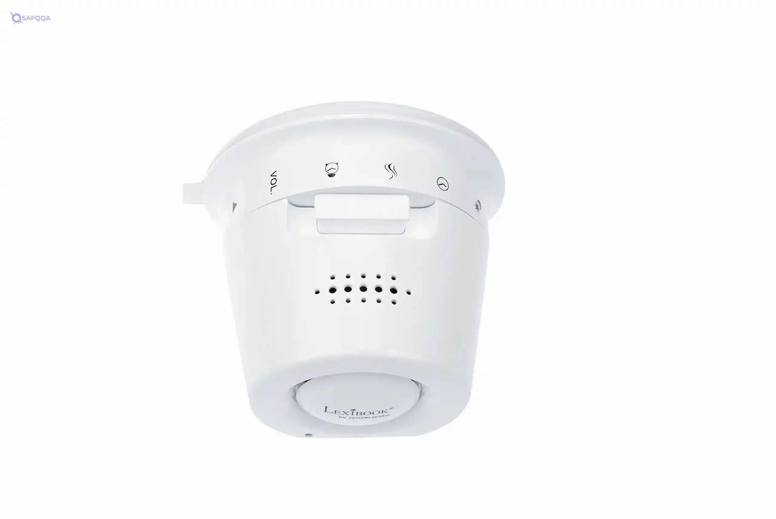 Lexibook by Sensorwake The Olfactory Alarm Clock, Relaxing Light, FM Radio, Battery Operated or USB Cable, White/Black, CS100 - Safqqa Egypt