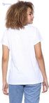 Splash Cotton Ribbed-Trims Regular-Fit T-shirt For Women - Safqqa Egypt