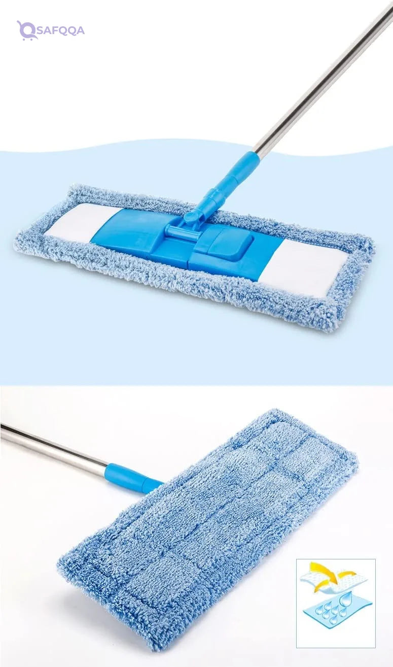 Parque Space Ceramic Microfiber Mob Floor Cleaning Fluorescent • High-quality microfiber for effective floor cleaning - Safqqa