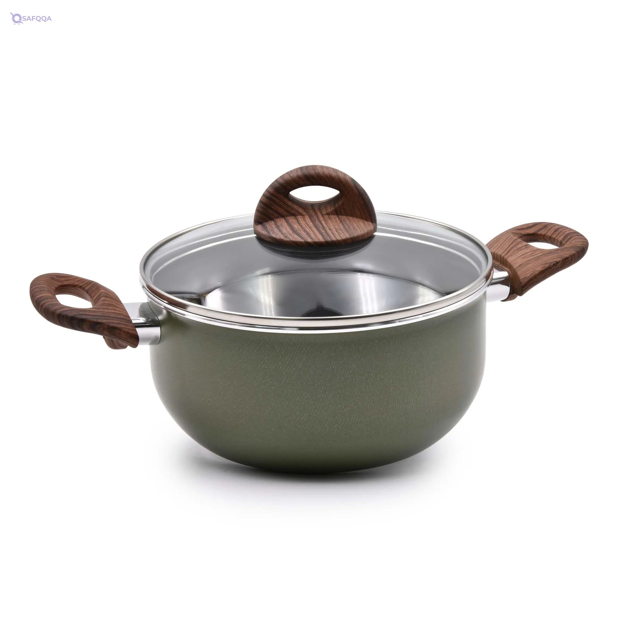 Celar Aluminium Pot Non-stick , 20 cm , ‎Multi Color - Safqqa