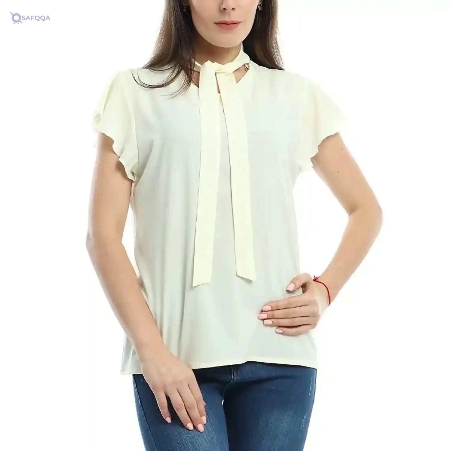 ESLA Half -sleeved Shirt- Blouses For Womens - Safqqa Egypt