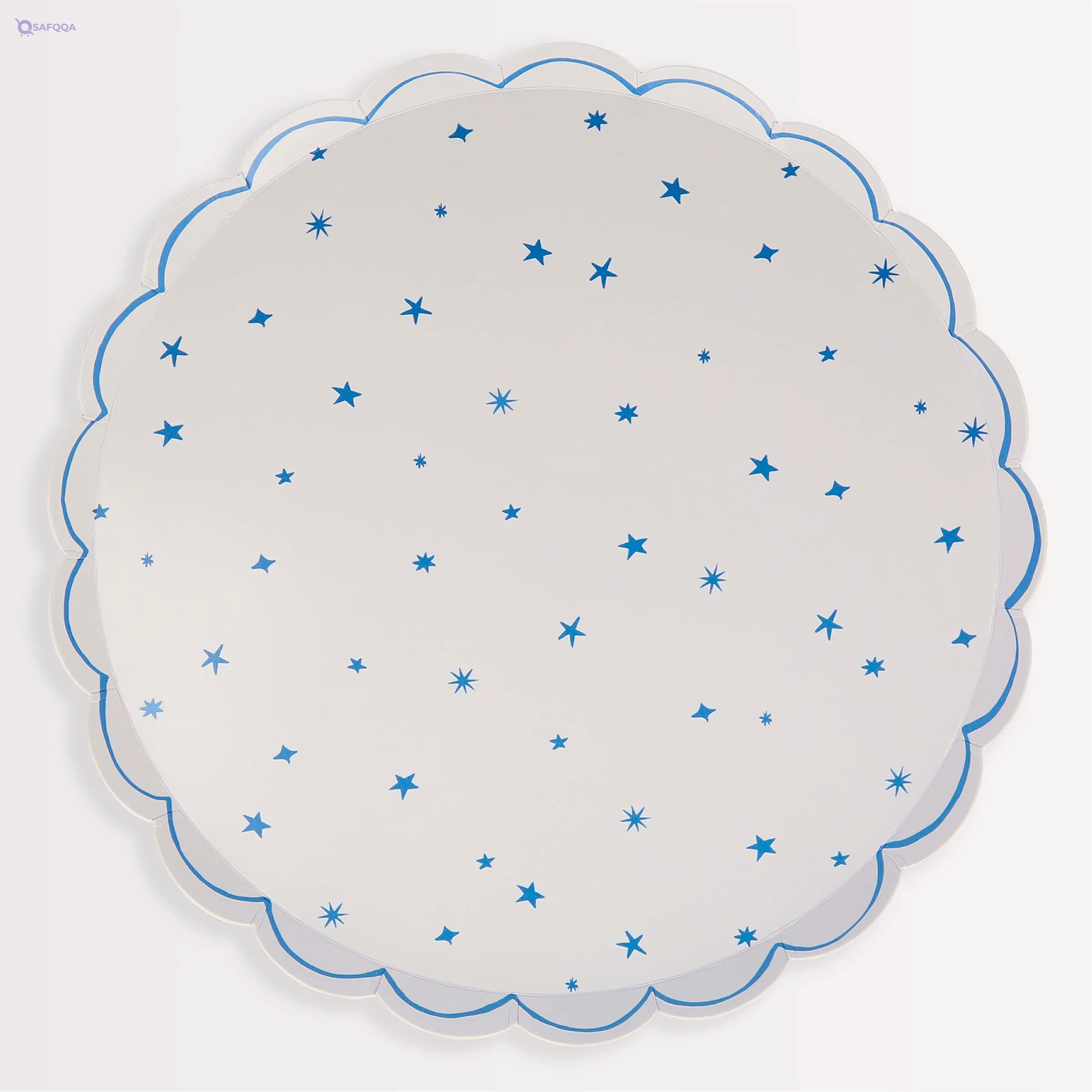 Meri Meri Colorful Star Party Plates – Pack of 8 - Safqqa