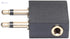 Keendex 1766 2 in 1 aux adapter - black - Safqqa