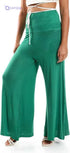 JAMILA Women Solid Pattern Flare Fit Pants - Safqqa Egypt