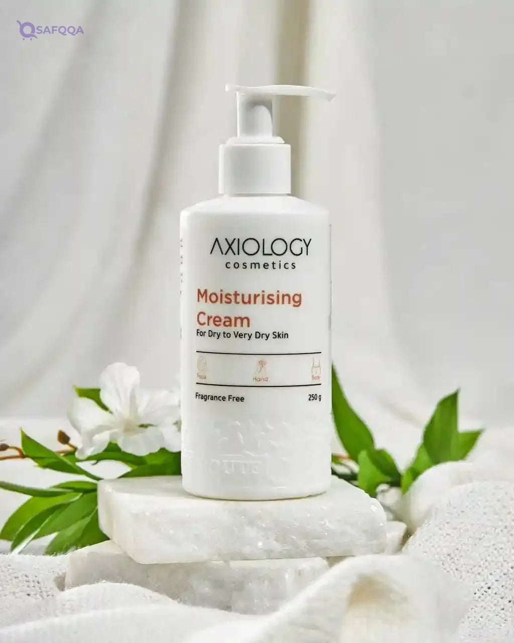 Silk Route Axiology Moisturizing Cream - Multi-Use Face & Body Cream for Dry Skin 250g - Safqqa
