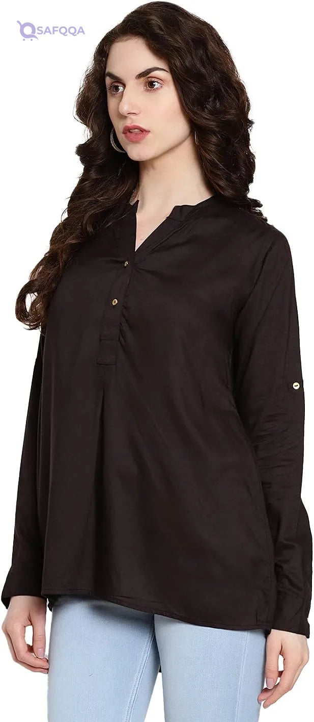Styleville.in Women's Regular Fit Blouses - Safqqa