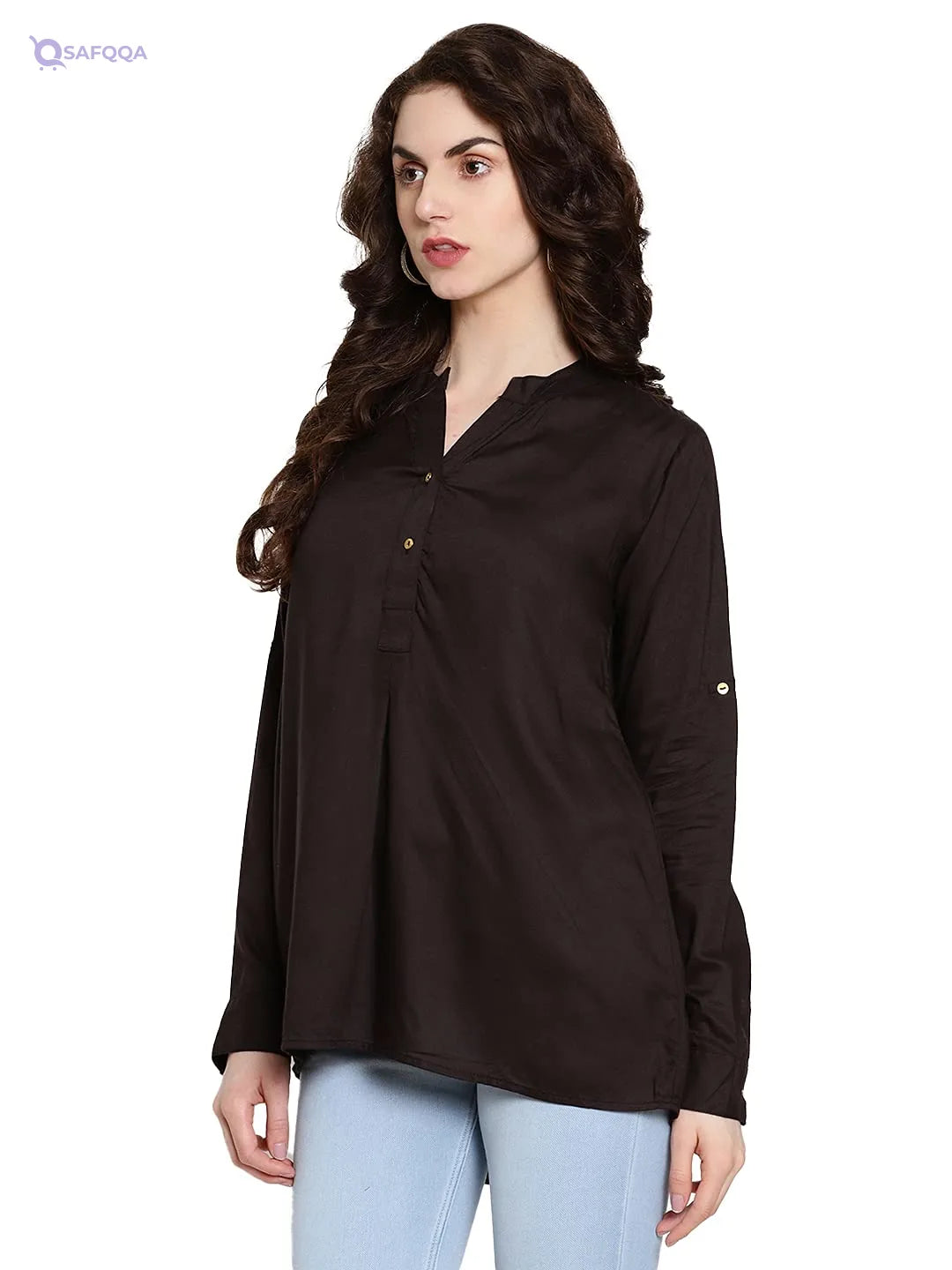 Styleville.in Women's Regular Fit Blouses - Safqqa
