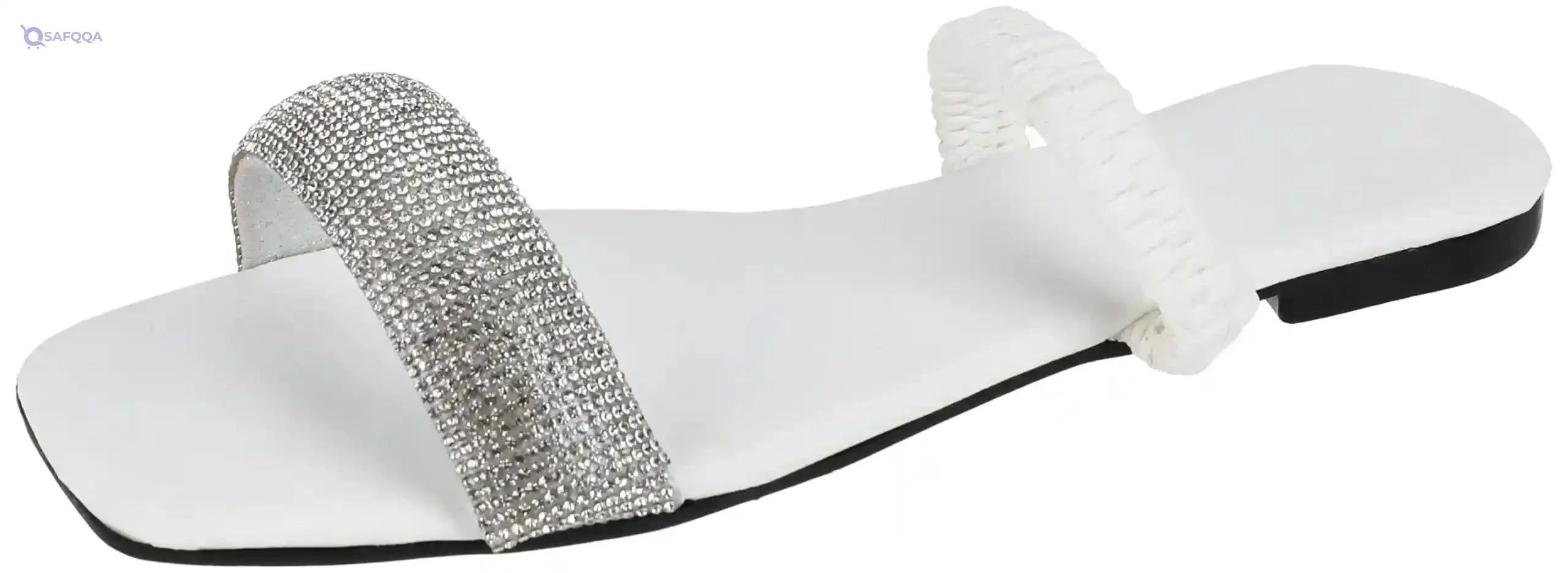 OX Women’s Faux Leather Slides – Stylish & Comfortable Flip-Flop OX1029 - Safqqa Egypt