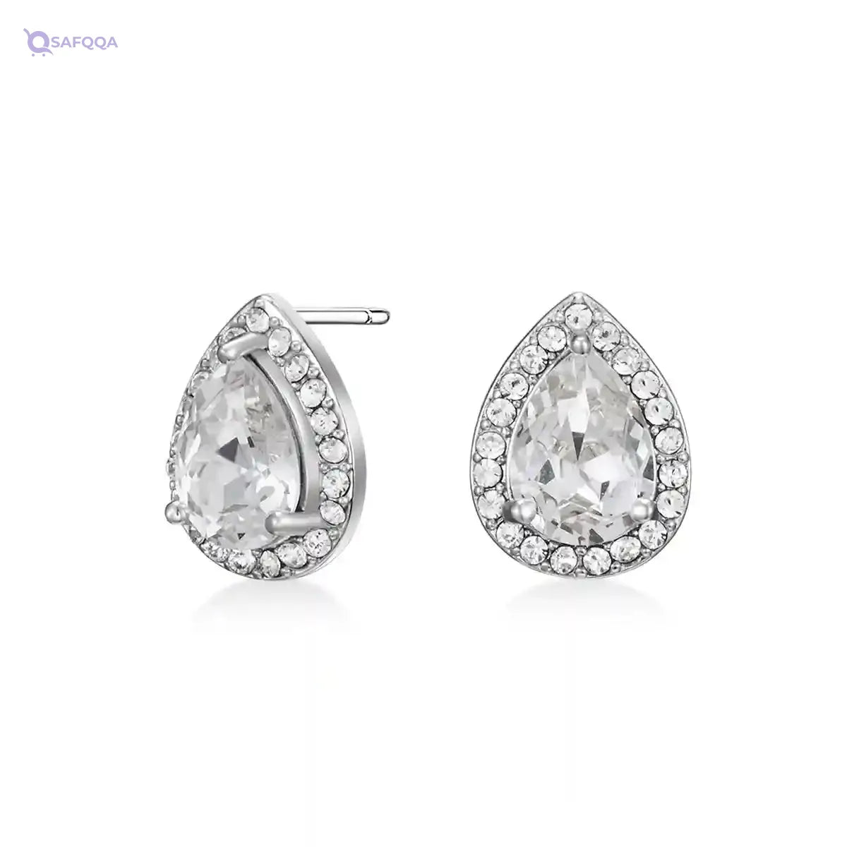 Mestige Women’s Earrings with Swarovski Crystals – Elegant Sparkling Design - Safqqa