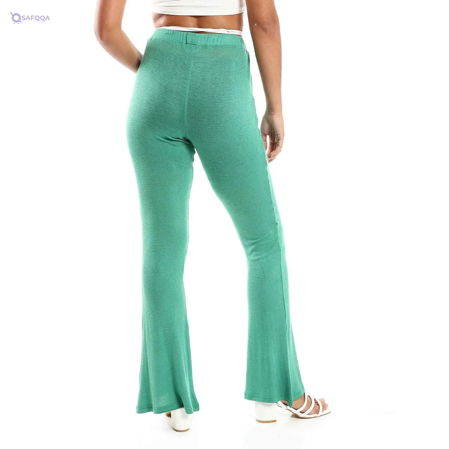 Jamila Women Flare Fit Solid Pants - Safqqa Egypt