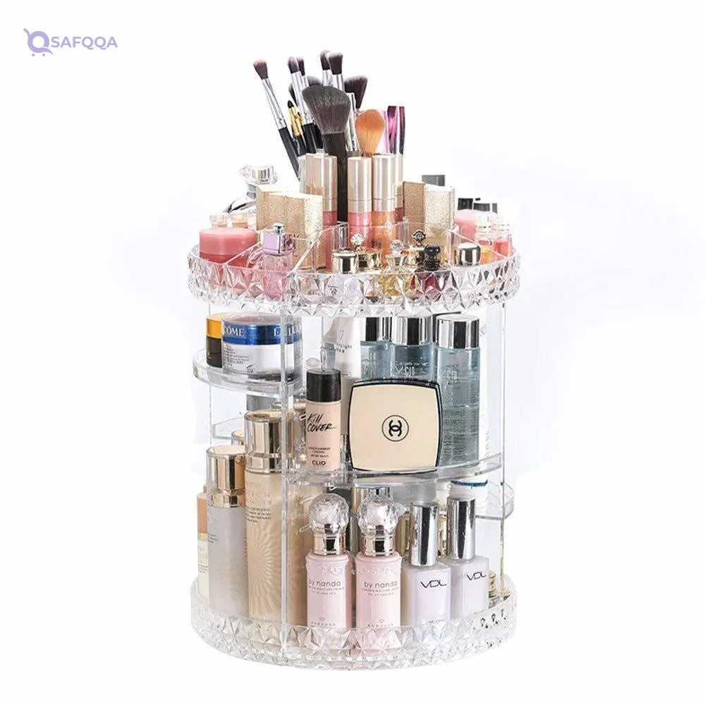 Spaceshoop Acrylic Makeup Organizer For Storing Cosmetics - Safqqa