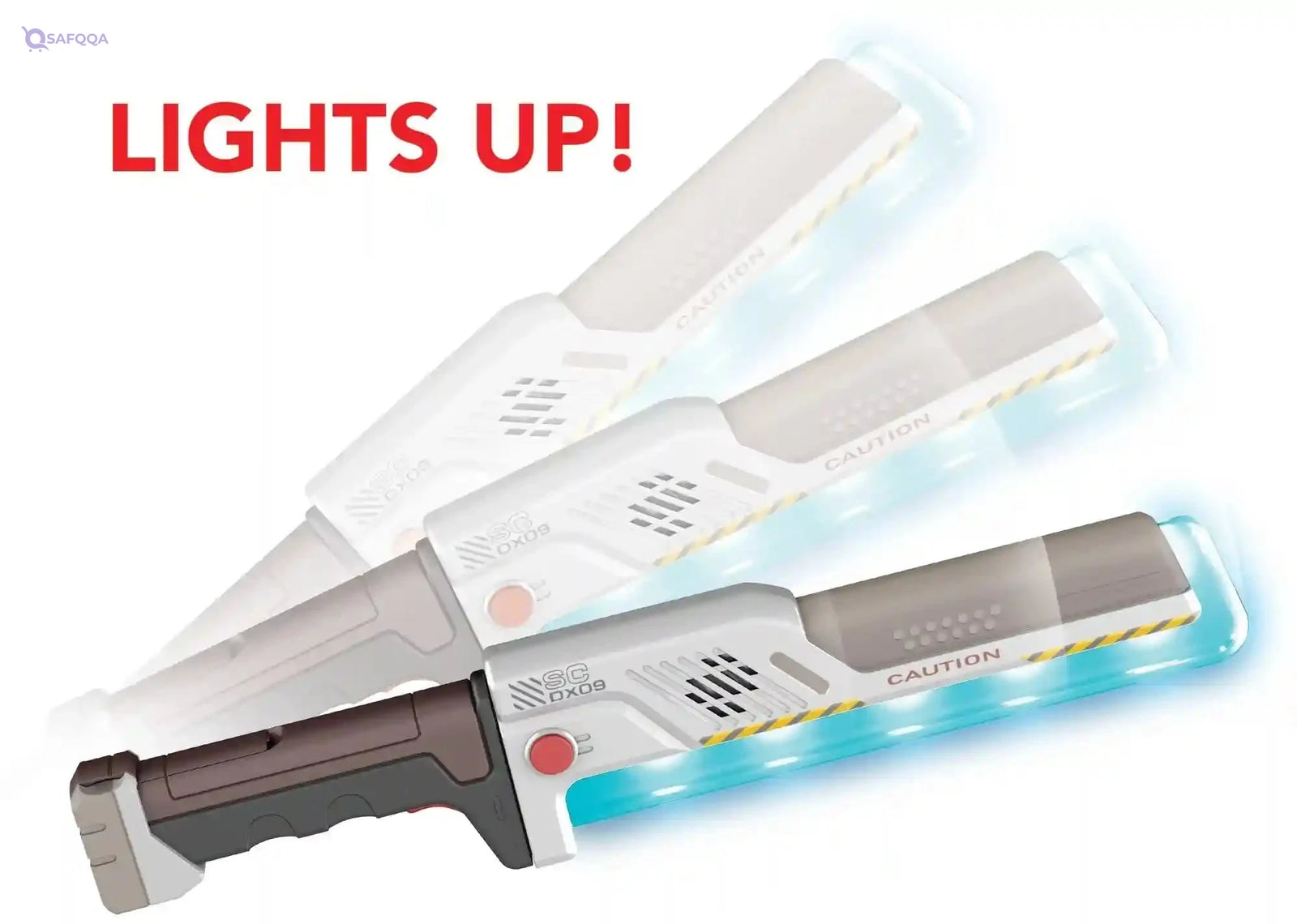 Mattel Disney and Pixar Lightyear Laser Blade DX Costume Toy, Movie-Inspired Plastic Machete with Electronic Lights & Sounds, Kids Gift Ages 4 Years & Older, HHJ59 - Safqqa