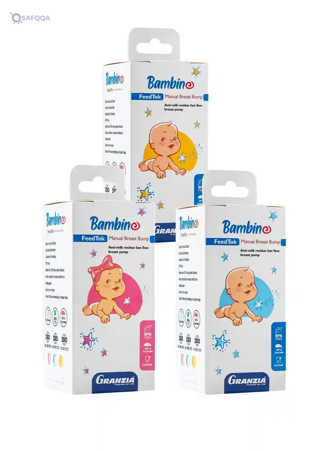 Granzia Manual Classic Breast Pump - Safqqa