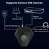 Beloader Pro PS5 Adapter with Network Port and Volume Adjustment Function Pro Adapter for PS5 All Games，USB Adapter for Max Controller Emulator. - Safqqa