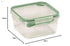 Snips Plastic Lunch Box, 1.4 L, Square, Multicolor - Safqqa