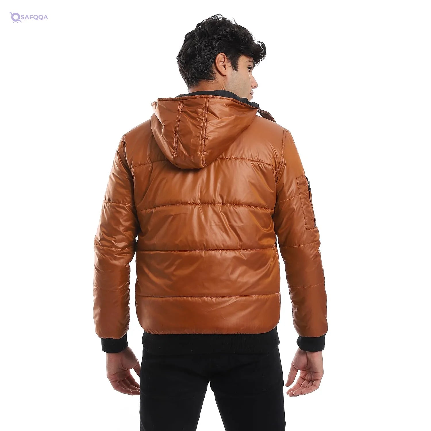 Andora Double Face Waterproof Bomber Jacket For Men,Soft inner lining for added warmth and comfort. - Safqqa