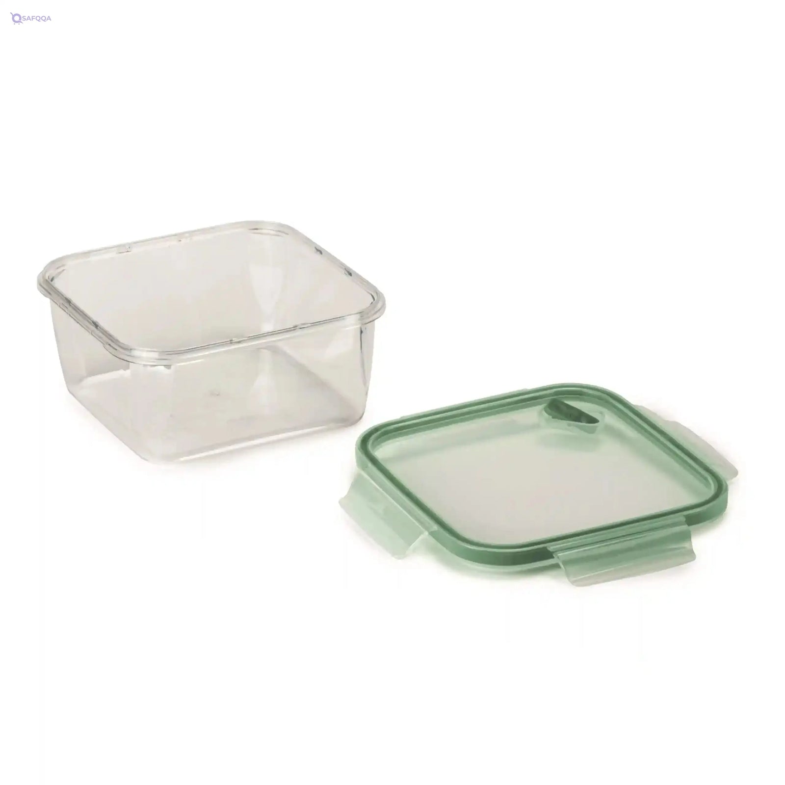 Snips Food Storage Plastic, 1.4 L, Square, Multi-Colour - Safqqa