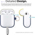 Elago duo hang case (compatible with airpods 1 and 2) body-jean indigo / top-classic white, yellow - Safqqa Egypt