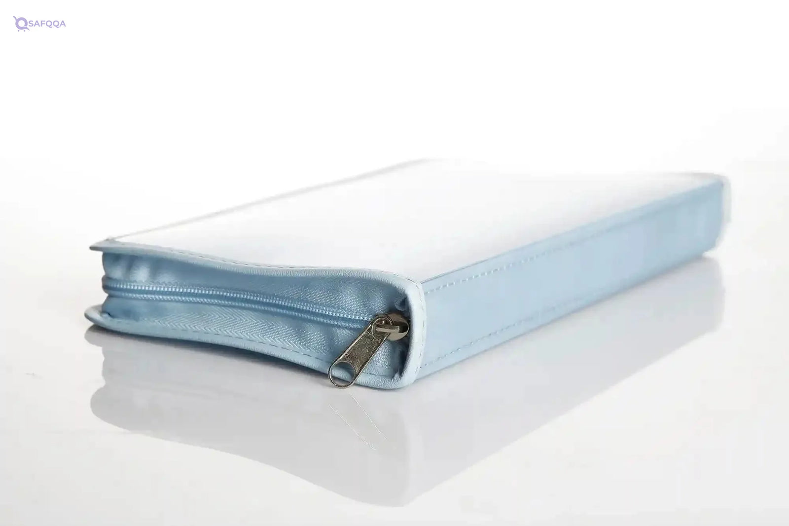 CD DVD Blu Ray Portable Carry Case Wallet 48 CD Disc Organizer, Plastic Protective Carrying Binder Booklet Pockets Album Compact disc holder & Storage for Car Home and Travel Media pouch - Blue - Safqqa Egypt