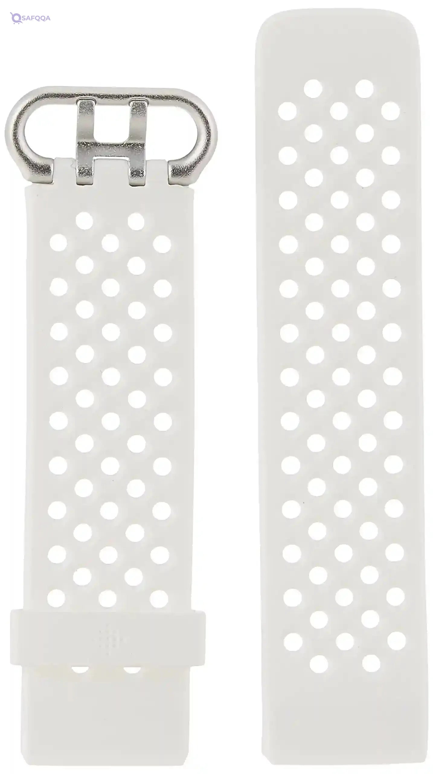 Fitbit Charge 4 Accessory Band, Official Fitbit Product, Sport, White, Small - Safqqa Egypt