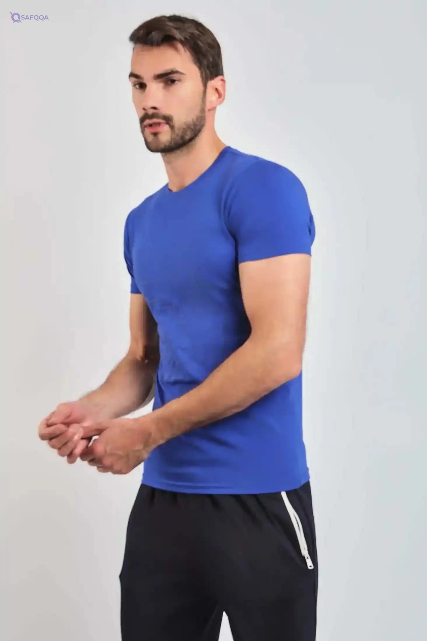 DALYDRESS Men Modern Fit Crew Neck Cotton T-Shirt DRMxx002553 Modern - Safqqa Egypt