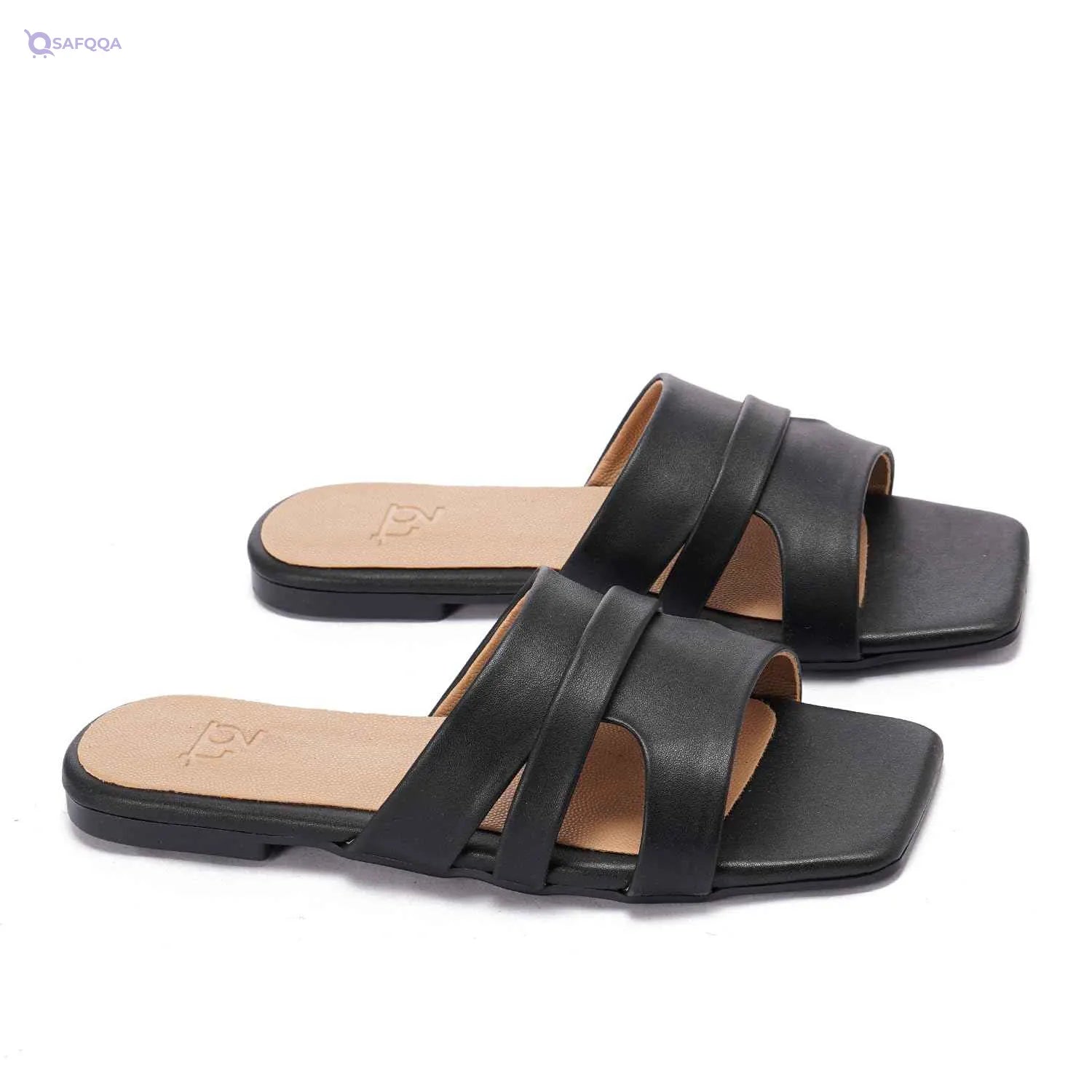 TGS womens Bandage Slipper Flat Sandal - Safqqa Egypt