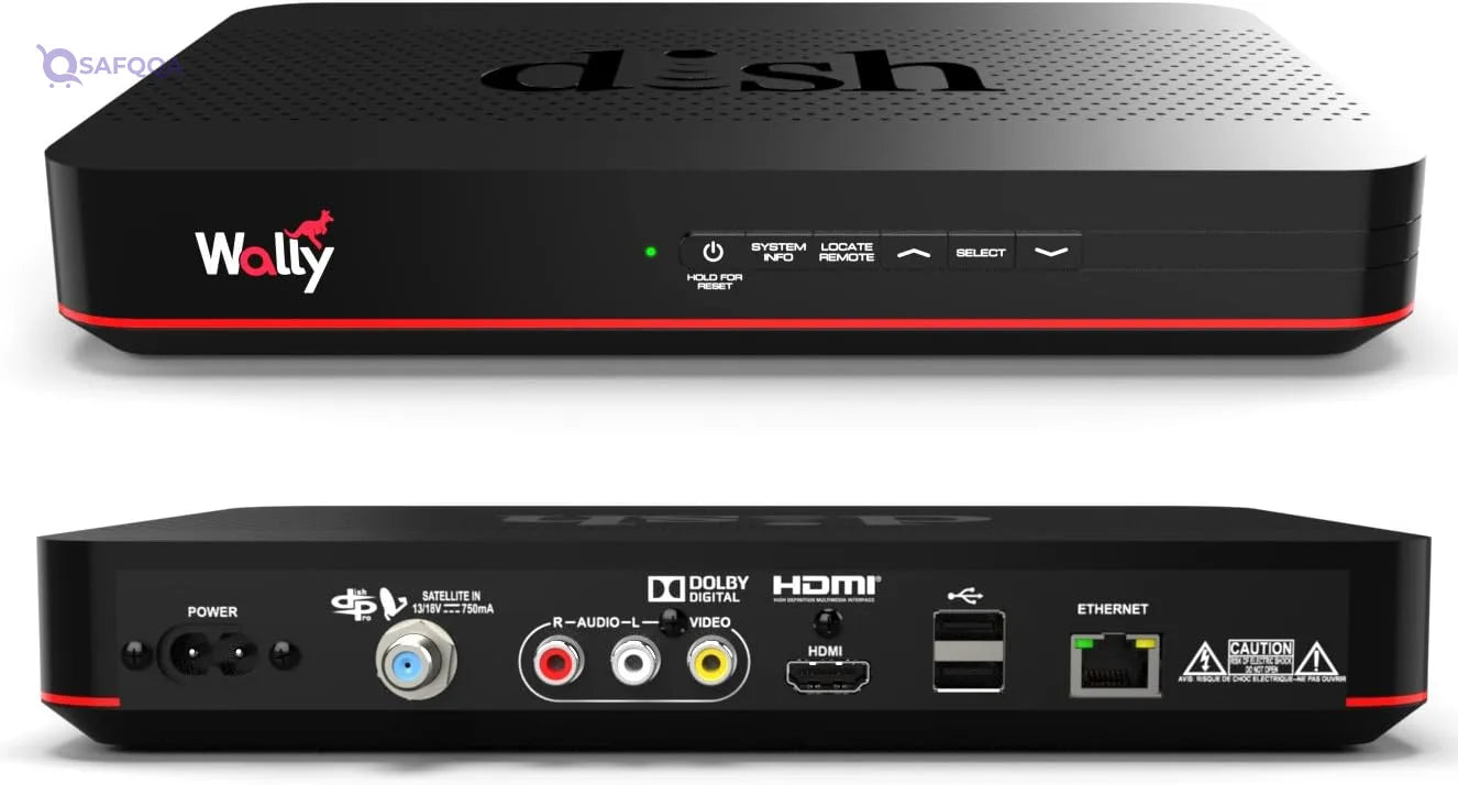 King Vq4550 Bundle - Receiver Satellite Tv Antenna And Dish Receiver - Safqqa