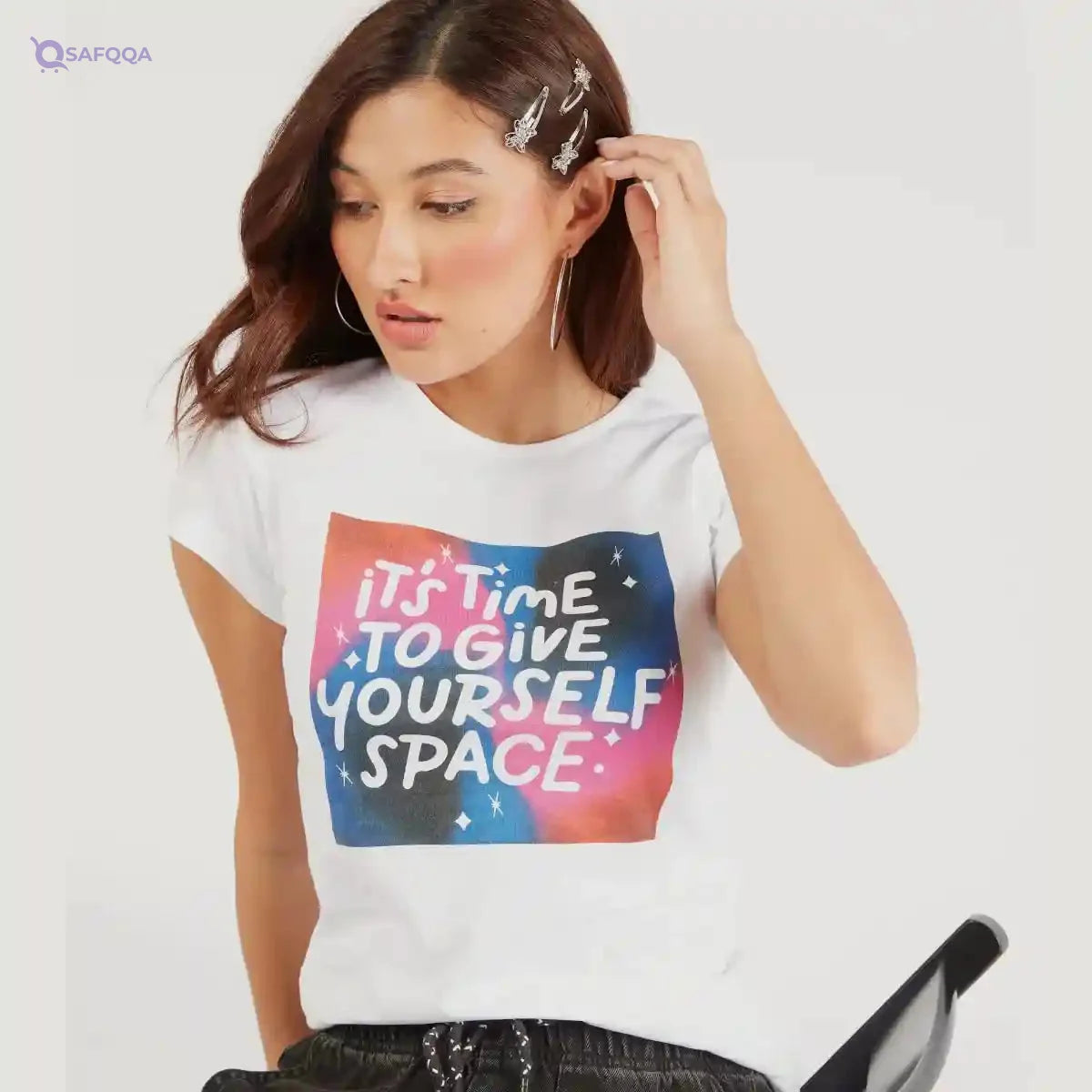 Splash T-shirt For Womens - Safqqa Egypt