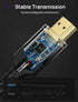 JSAUX HDMI Aluminum Alloy Cable 2M,High-speed HDMI 2.0 for smooth video and audio transfer - Safqqa