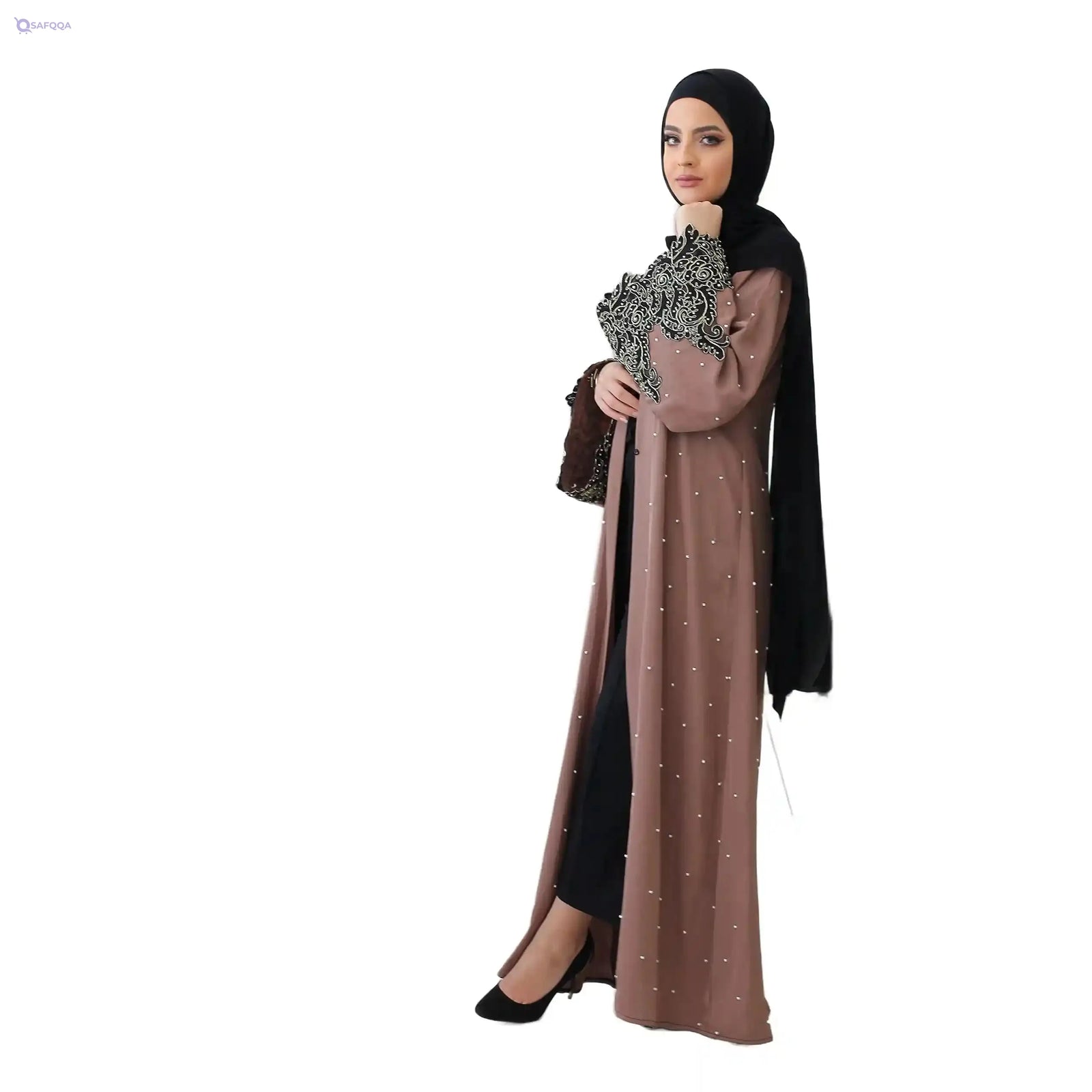 Nukhbaa Premium Abaya – Elegant Modest Wear for Women - Safqqa