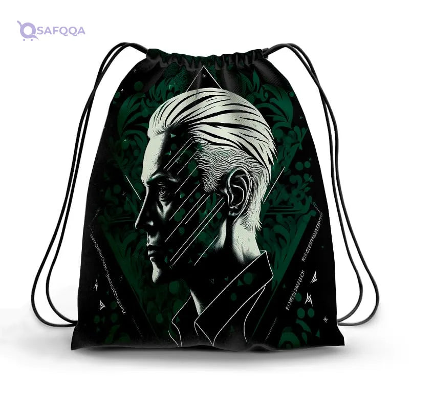 TAT DRAWSTRING BAG - 558, MultiColor, Large - Safqqa