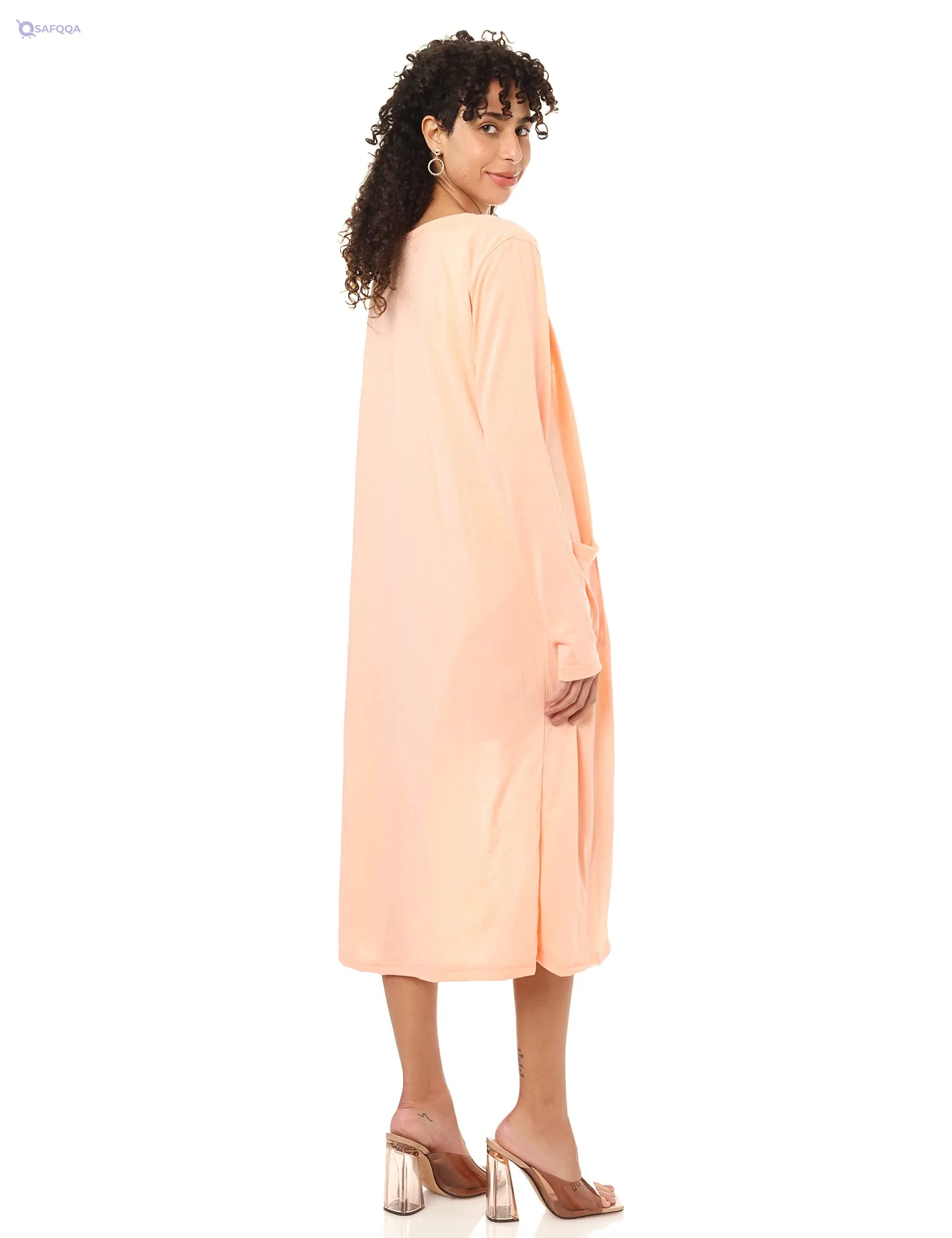Jamila Women Jamila Cardigan Open,• Made from soft and breathable materials for comfort - Safqqa