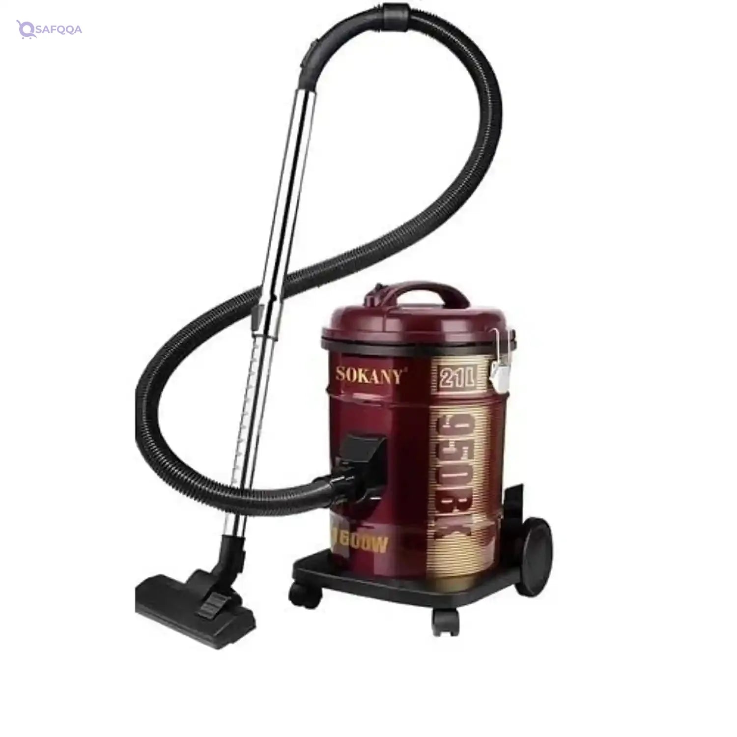 Sokany drum vacuum cleaner 1600w 21l sk-3571 - Safqqa Egypt