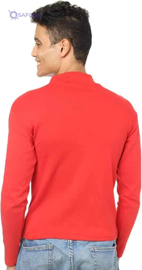 El Shrook Men's Cotton Undershirt – Long Shirt Base Layer Top - Safqqa Egypt