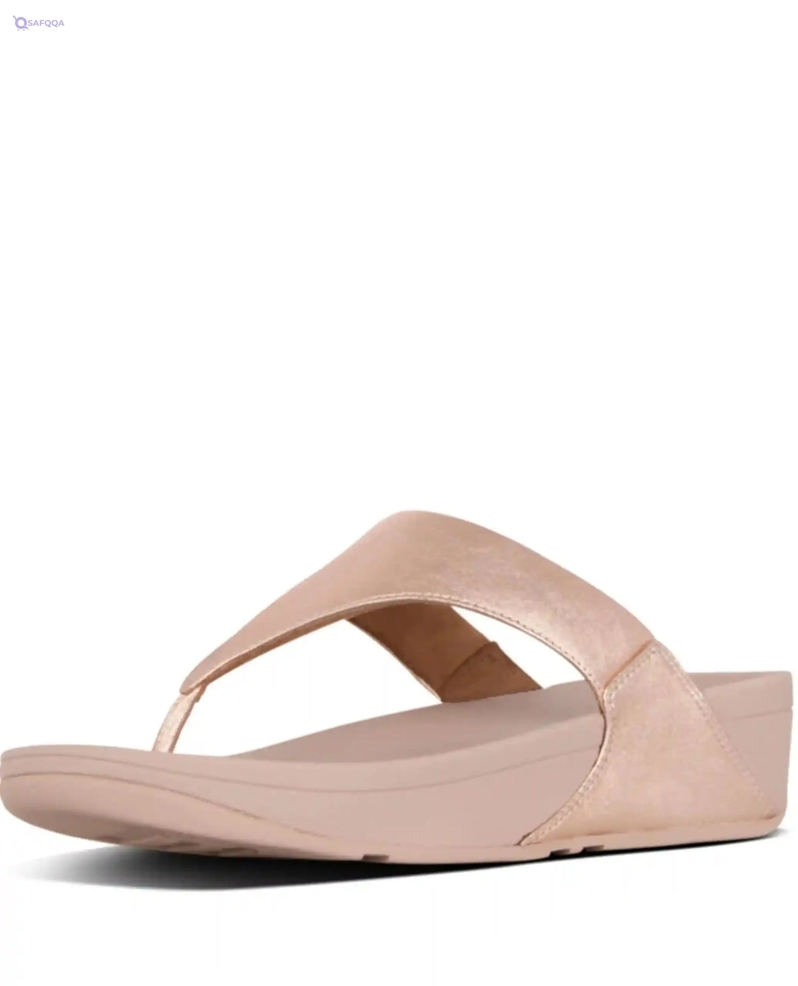 FitFlop Lulu Leather Toepost Women’s Slippers - Safqqa