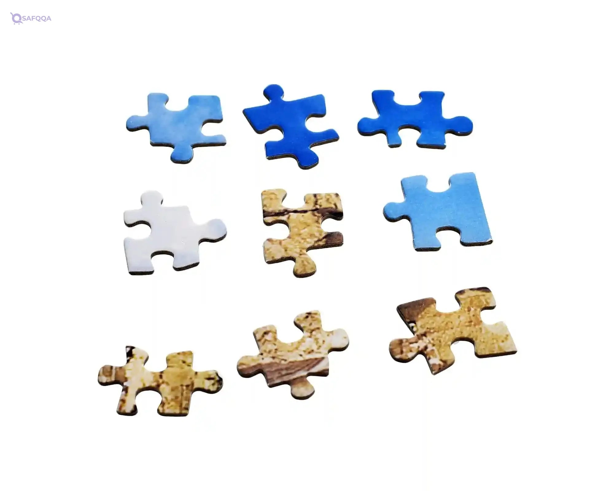 Generic Paper Puzzle To Develop Hand Eye Coordination With Egypt Gizeh Pyramid Design For Unisex Set Of 1000 Pieces 70x50 CM - Multi Color - Safqqa