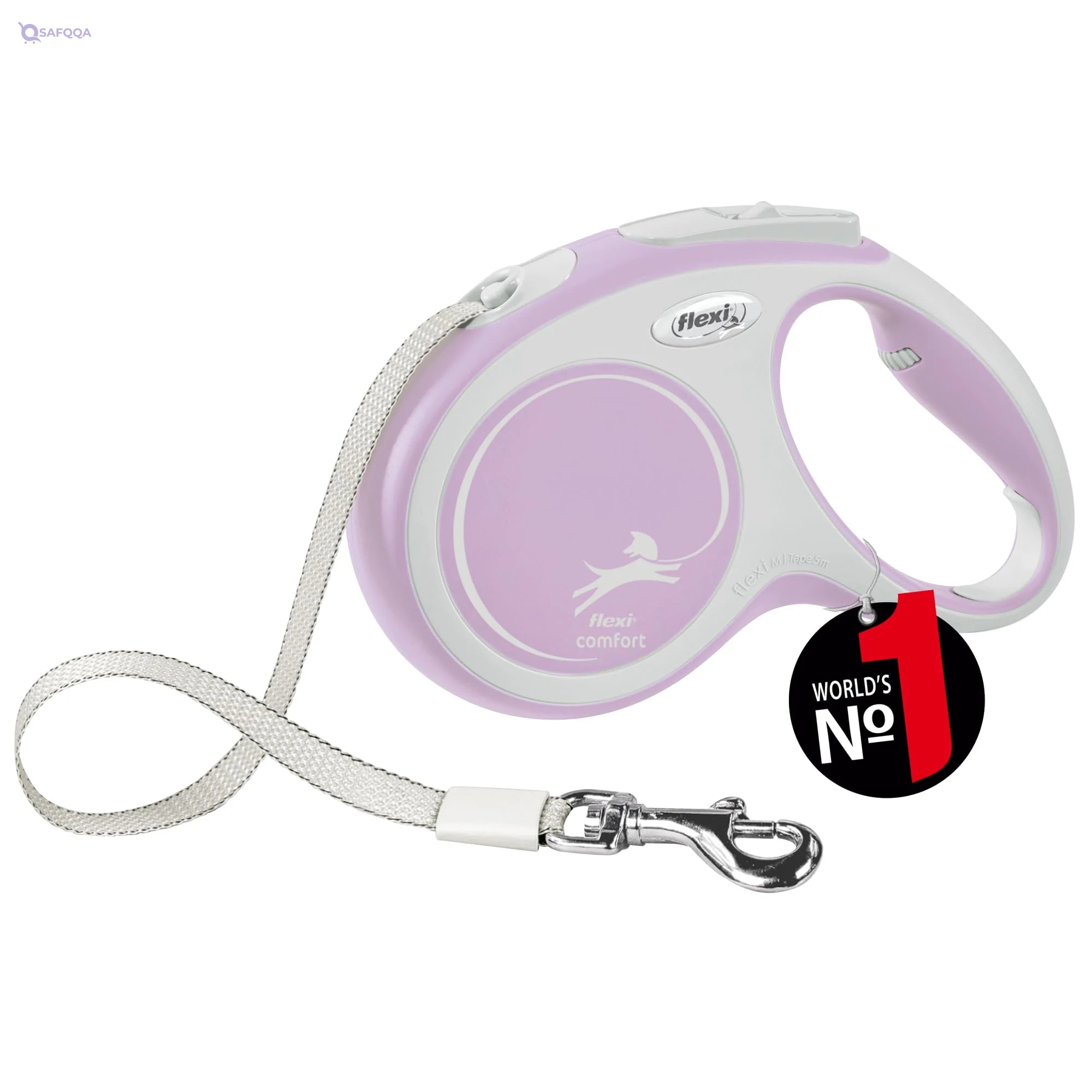 New Flexi Neon Strip for Dogs, 5 Meters,Multi Color - Safqqa