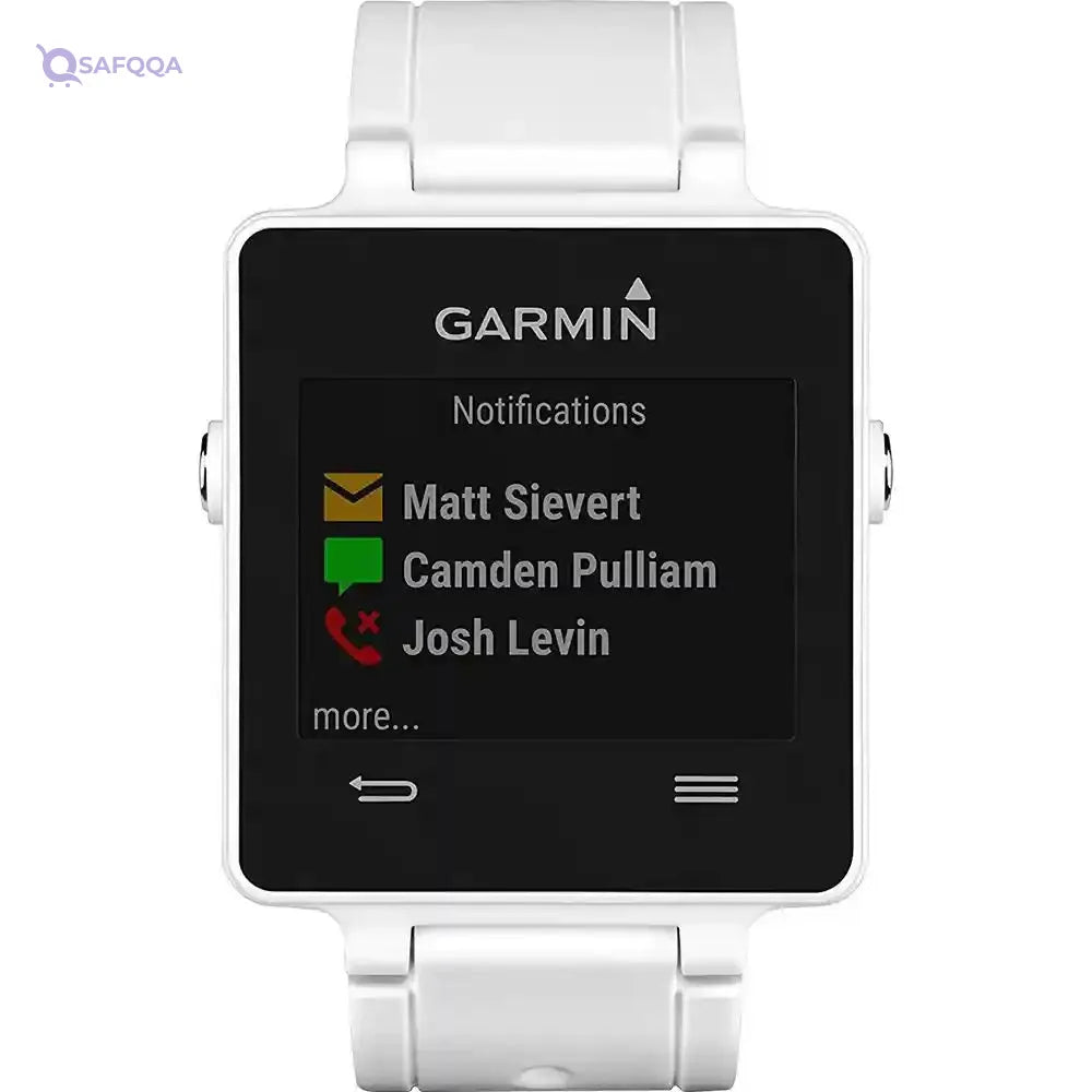 GARMIN VIVOACTIVE GPS WATCH WHITE HRMSS WW ( There are slight scratches ) - Safqqa