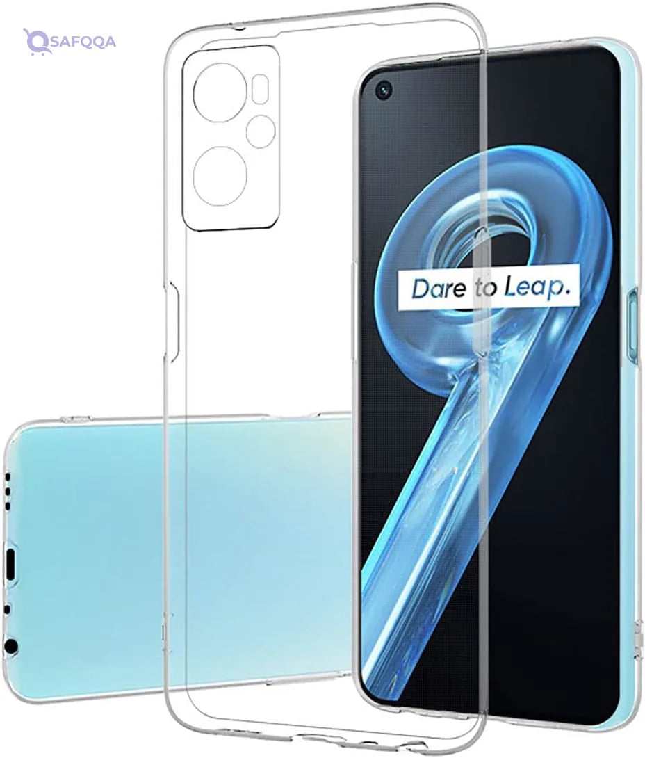 Case for OPPO Realme 9i 4G, Slim Thin Back Cover with Camera Protection Soft TPU Scratch Resistant Shockproof Anti-Drop Case . - Safqqa