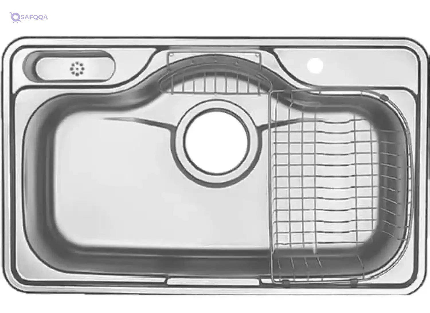 KORINA SINK KDSP WITH DRAIN SJLP 850 KOREAN - Safqqa Egypt