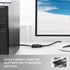 UGREEN DVI to VGA Active Adapter Converter, 1080P, 60Hz, 3D, 0.3Meter. - Safqqa