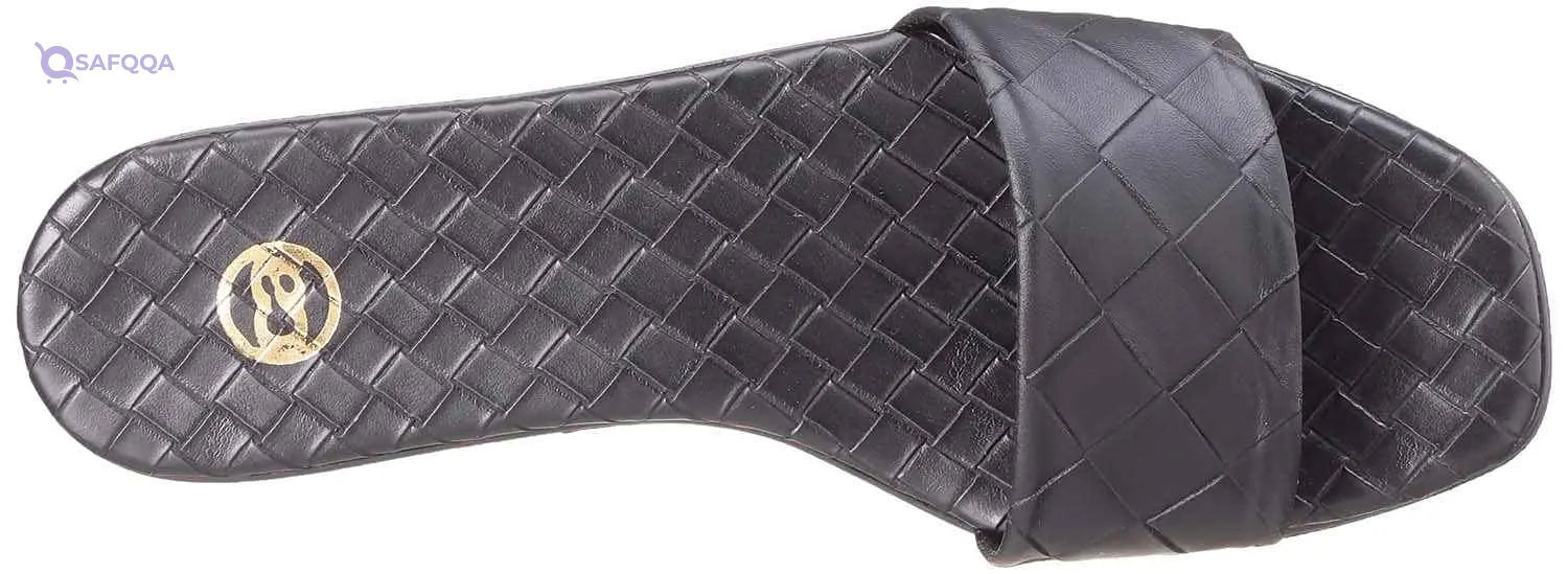 Club Aldo Square-Toe Basket-Weave Slide Slippers For Women - Safqqa Egypt