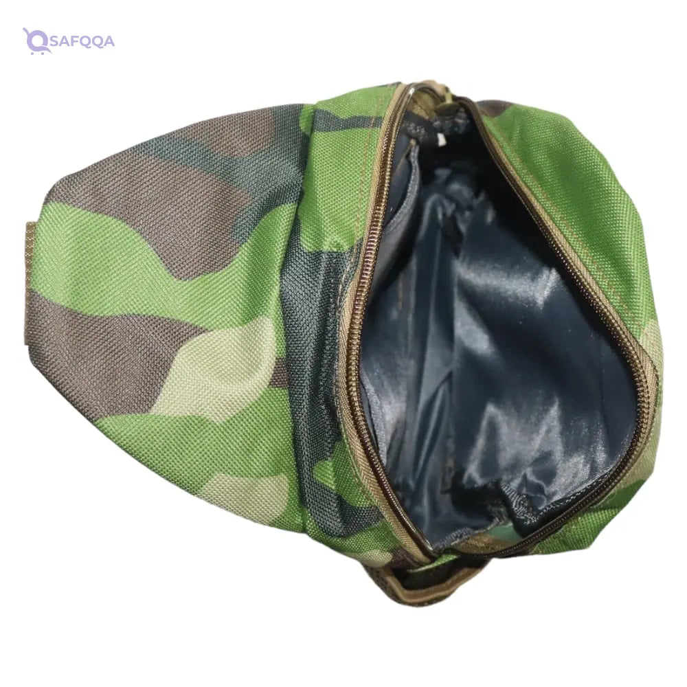 Swat Men’s Polyester Crossbody & Shoulder Bag with USB Charging Port - Safqqa