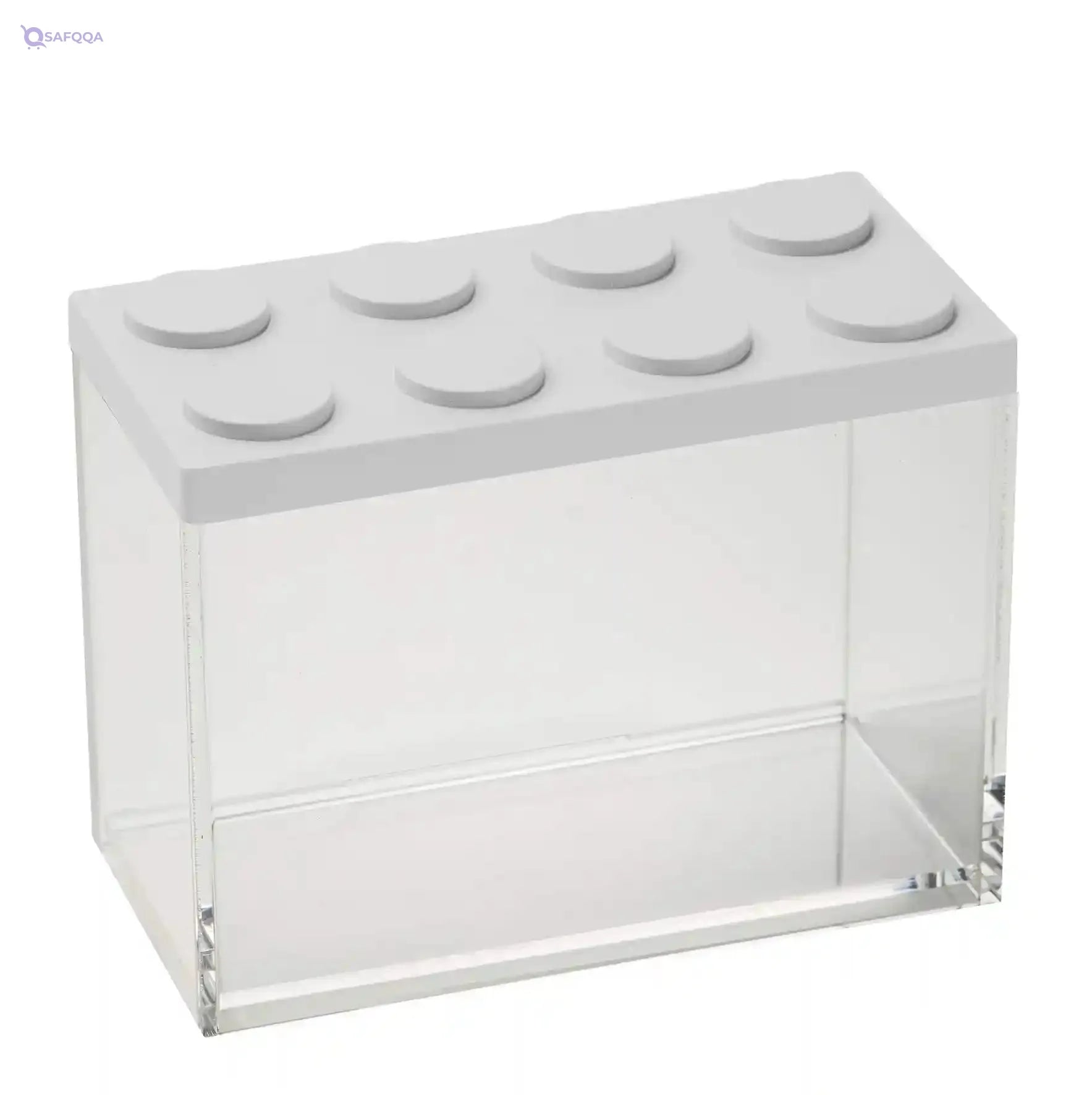Omada Brickstore White Container 2L 10x20x15.5 cm - Safqqa Egypt