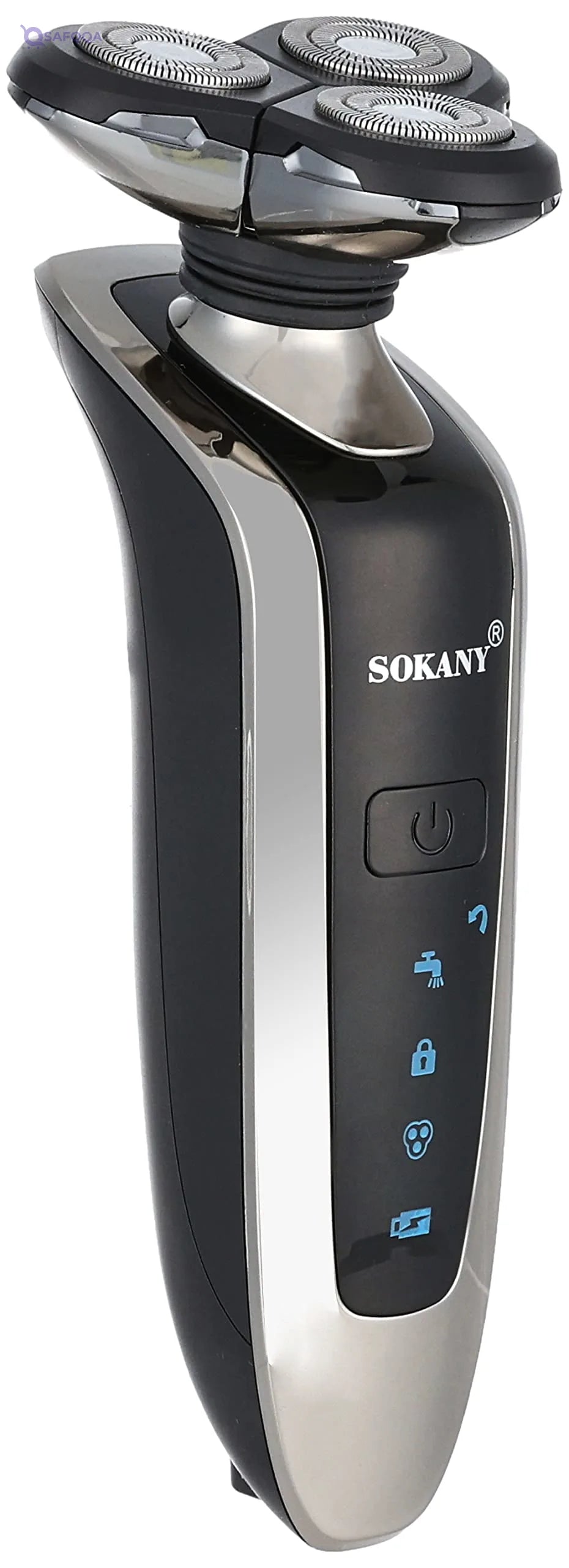 Sokany SK-378 Electric Hair Shaver - 1000mAh Battery - Safqqa