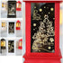 Christmas Lantern Candlestick Lamp – Festive Snowman & Santa Decorative Night Light - Safqqa
